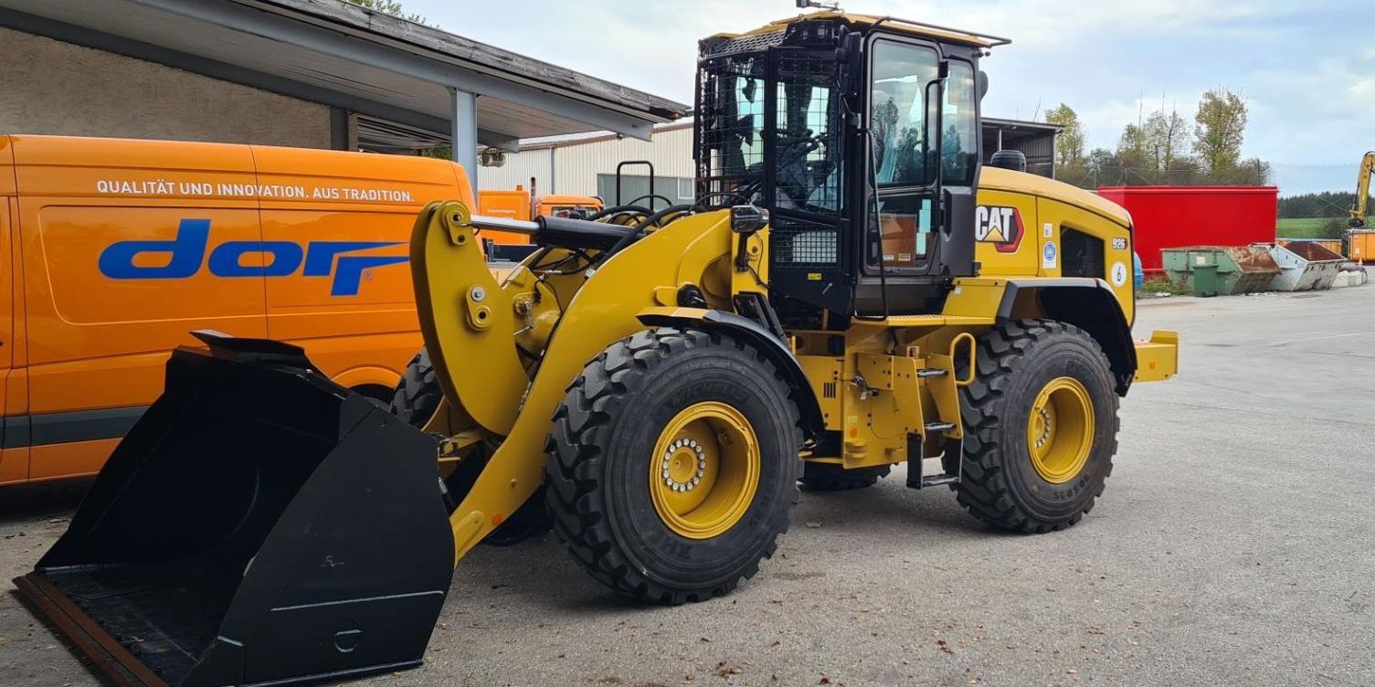 Ein neuer Radlader ergänzt den Dorr Fuhrpark am Standort Kaufbeuren
