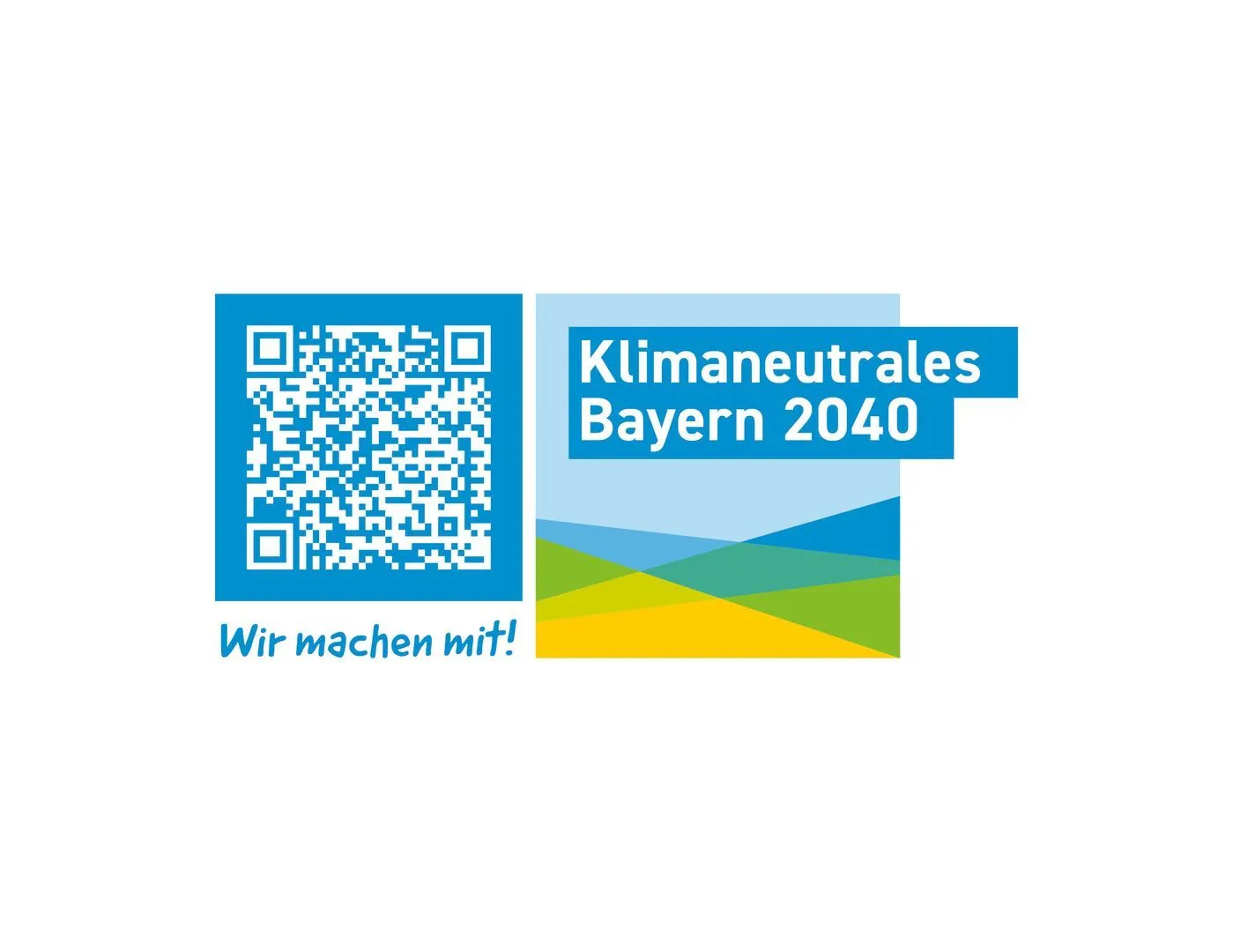 Aktionslogo Klimaneutrales Bayern